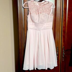 Pink sleeveless dress size S